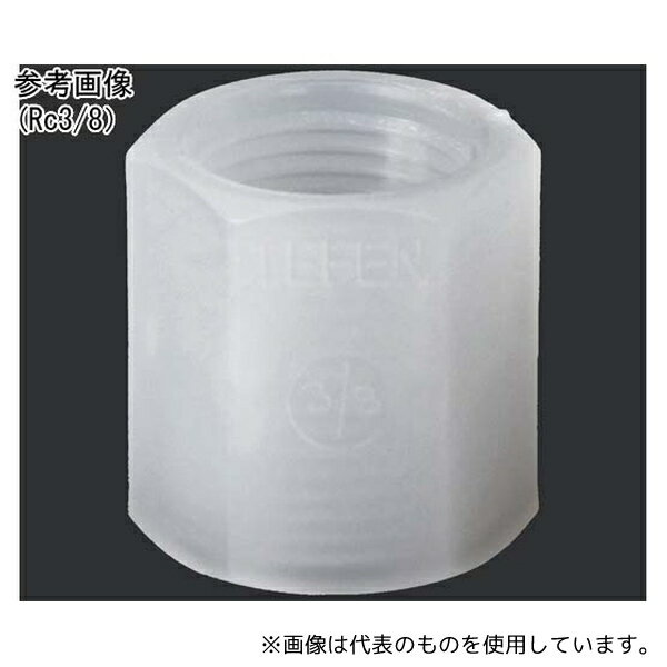 アズワン WS-08 TEFEN PVDF ネジ継手 ソケット Rc1/4
