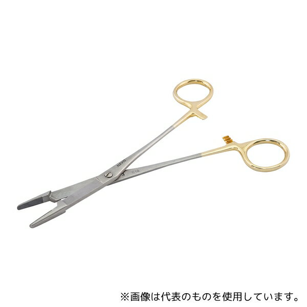アズワン SNH-D2 持針器(ダイヤチップ付)剪刀付持針器 170mm