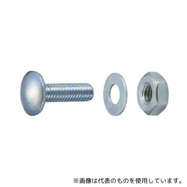 トラスコ中山 BN20 軽量棚用ボルト・ナットM6X20mm