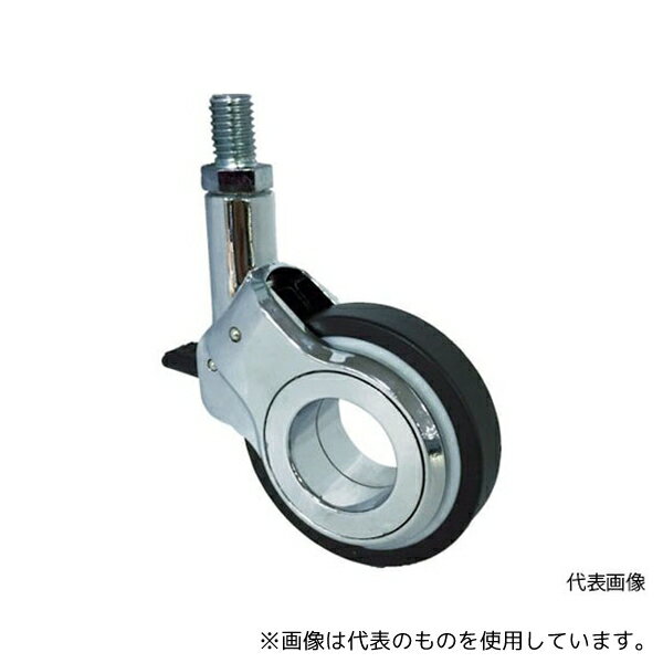 SAMSONG CASTER OLYM-TS-75 デザインキャスター「Olym」 ネジ 自在ストッパー付 75mm