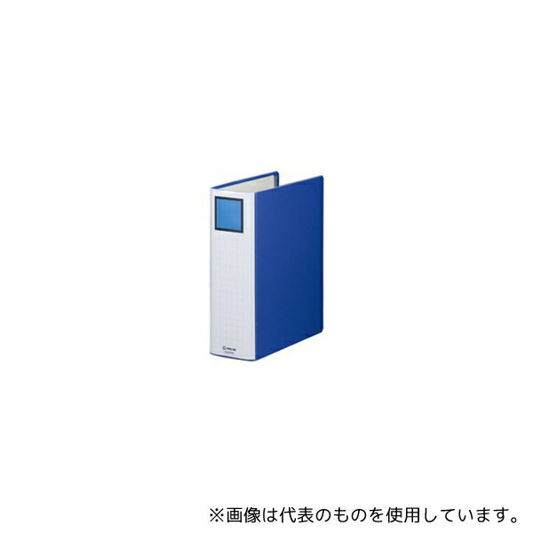 ●キングジム 2478A(10) Sドッチ脱着イージー A4S 80mm 青 10冊