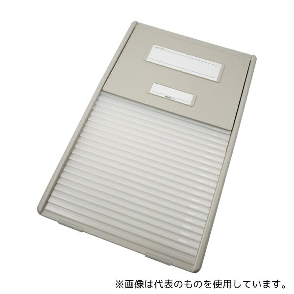 LIHITLAB HC112C-1 カードインデックス A4(横1面)20名用 オフホワイト