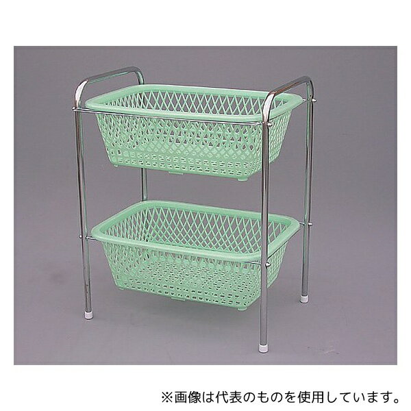 三和化研工業 脱衣カゴ 2段用 500×340×600mm