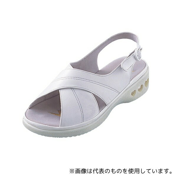 ビーウェル PN00200 パーフェクトナース(ナースシューズ) クロスバンド ホワイト SS