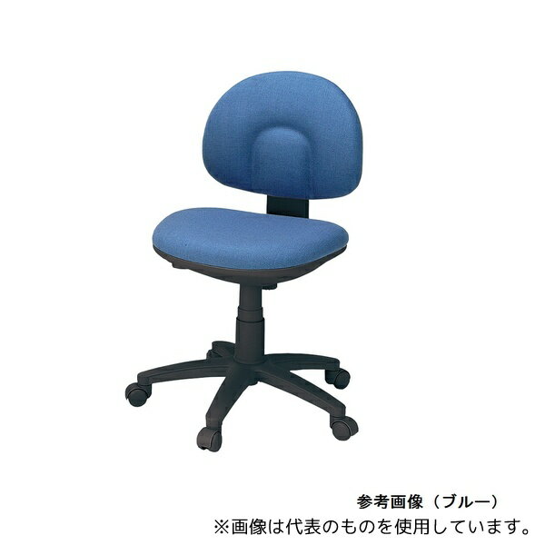アズワン CH-636XSN 快適OA椅子 ブルー