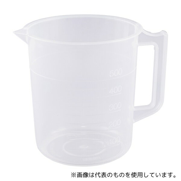 ニッコー・ハンセン ポリプロピレン手付きビーカー500mL 1個 3007-75