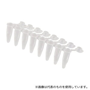 BIO-BIK(イナ・オプティカ) 3247-00 リアルタイムPCR用キャップ付き8連チューブ 0.2mL 120個入