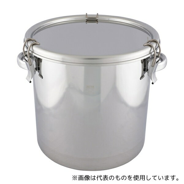 ●MONOVATE(旧:日東金属工業) CTH-30-316L 密閉式タンク(把手タイプ・SUS316L) 20L