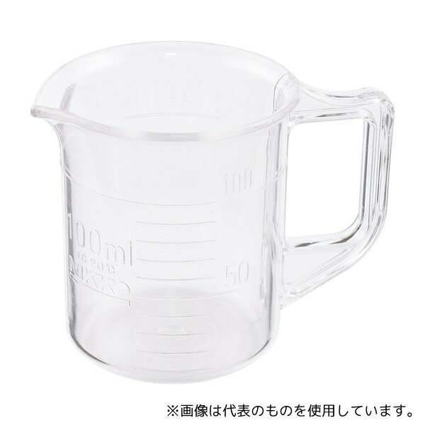 ニッコー・ハンセン 3008-0100 PC計量カップ 100mL 1個