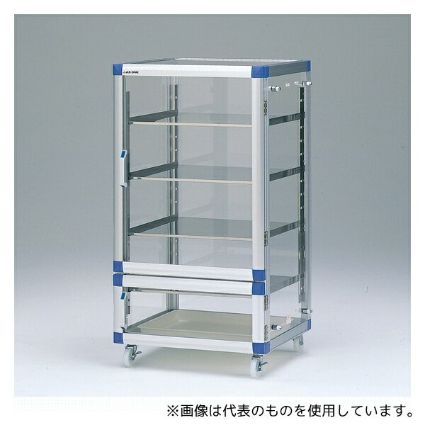 アズワン ガス置換デシケーター(マグネットパッキン扉仕様) ステンレス 574×517×1085mm GDM-BG1KS 1台[..