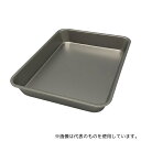 赤川器物製作所 33818 ステンレス角バット浅型 ツヤ消し仕様 18枚取