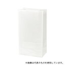 HEIKO 4180340 NF耐油角底袋 No.6 白無地 1パック(100枚入)(3)