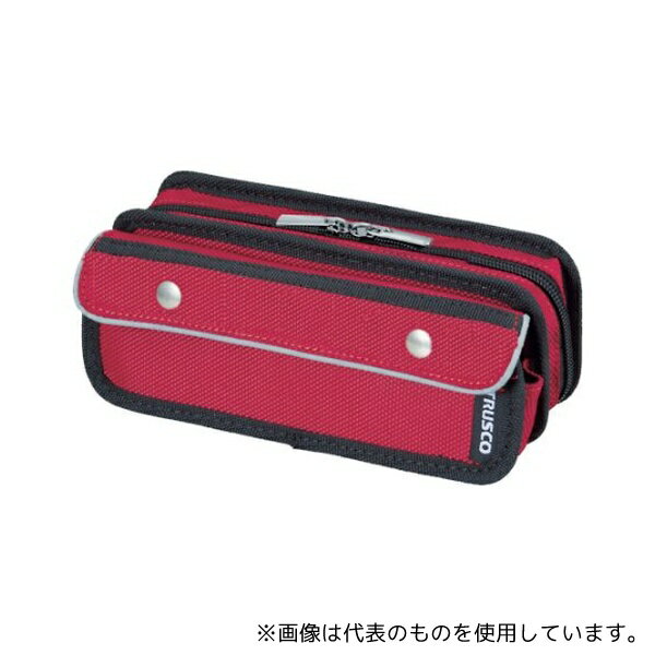 トラスコ中山 TC-PC-R ペンケース レッド