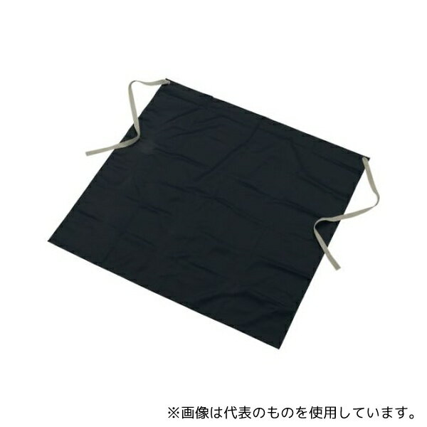 トラスコ中山 TVL-WK-B 抗菌ビニロン前掛腰下 ネイビー