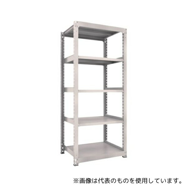 トラスコ中山 M3-7375 NG M3型中量棚 900X721XH2100 5段 単体 ネオグレー [法人限定](4)