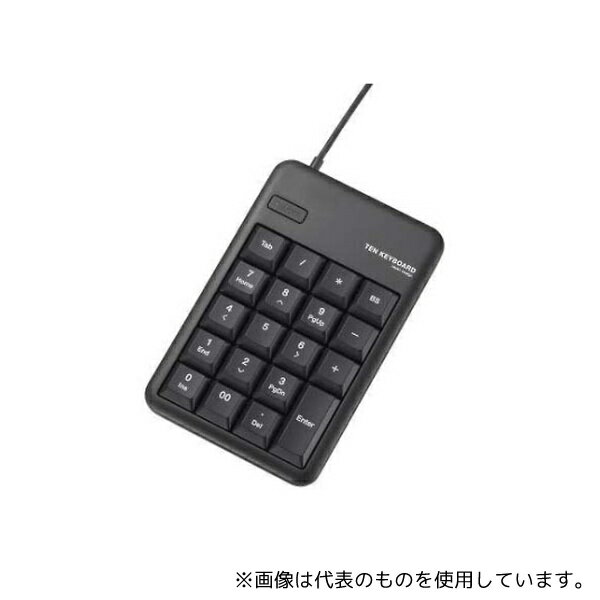 エレコム TK-TCM011BK テンキーパッド TK-TCM011 Mサイズ メンブレン ブラック
