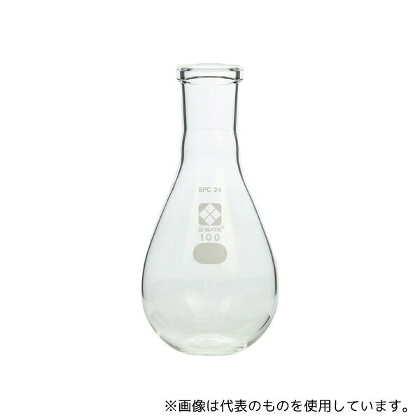 柴田科学 035120-24100 SPC平底なす形フラスコ 100mL(4)