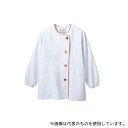 住商モンブラン 1-041 L 調理衣 レディス 長袖 白/オレンジ