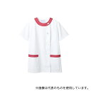 住商モンブラン 1-094 3L 調理衣 レディス 半袖 白/ピンク