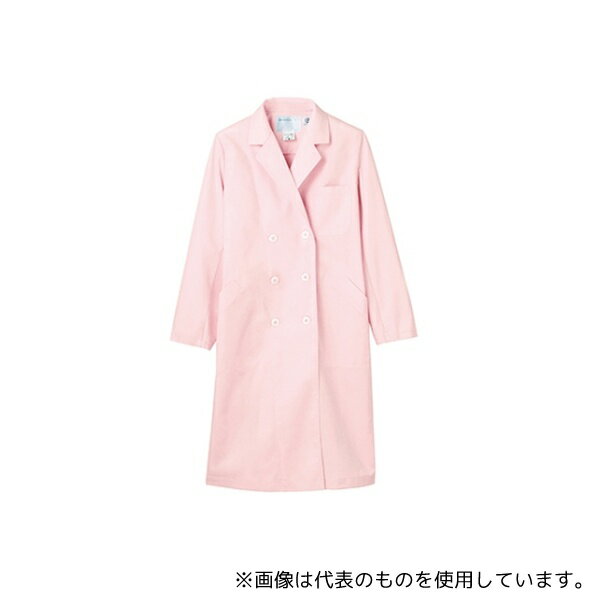 住商モンブラン 51-017 M 診察衣 レディス 長袖W ピンク