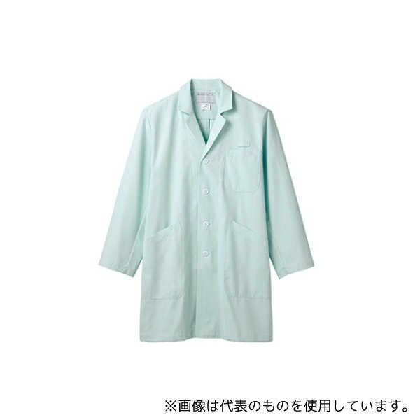 住商モンブラン 71-687 L 診察衣 メンズ 長袖S ミント