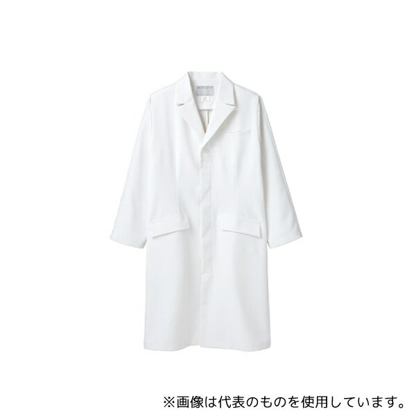 ●住商モンブラン 71-821 L 診察衣 メンズ 長袖S 白