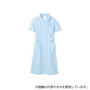 住商モンブラン 73-1476 L ナースワンピース 半袖 サックス/白