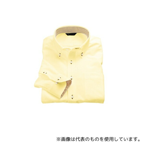 住商モンブラン ZK2711-3CB 3L ニットシャツ 男女兼用 長袖 イエロー