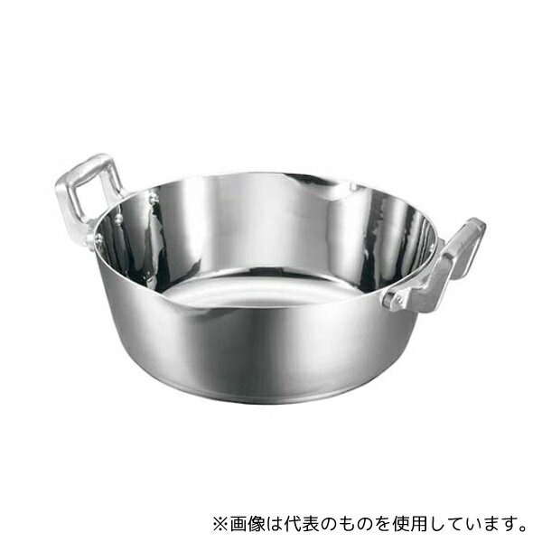 ●本間製作所 8514300 クラッド 両手雪平鍋 33cm