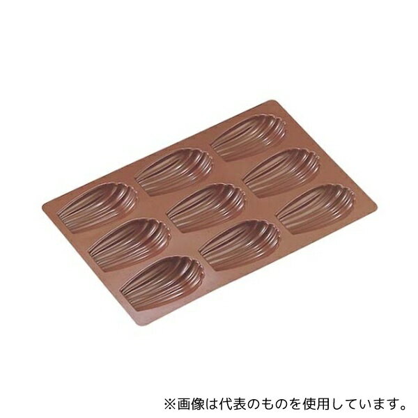 霜鳥製作所 5195600 シリコン・ラバーパン シェル・マドレーヌ型 B-023