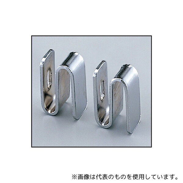 ストア・エキスプレス 61-64-5-1 ワイヤーラック スチール棚・カゴ棚用連結金具 1セット(2個入)