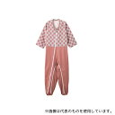 ケアファッション 38728 介護用フルオープンつなぎパジャマ ピンク M