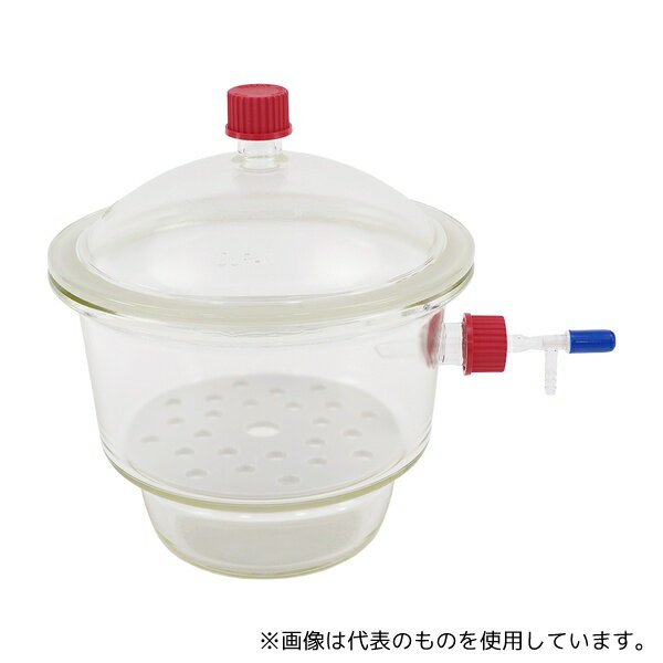 ●柴田科学 017450-200 ねじ口デシケーター 横口 φ190mm
