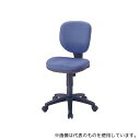 ナカバヤシ CGN-201B OAチェア 肘無ロッキング付 ブルー(3)