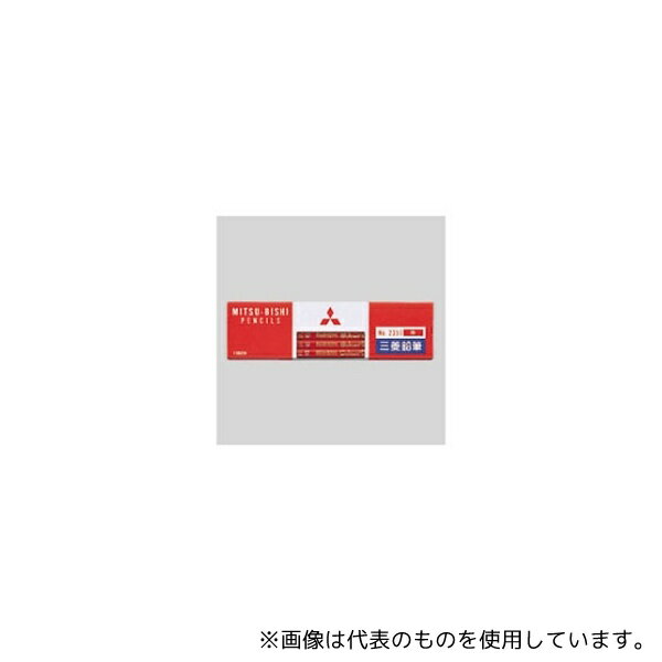 三菱鉛筆 K2351 鉛筆 朱通し(3)
