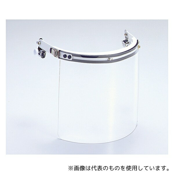 ●トーアボージン QCシロV515PH-6 防災面 ヘルメット用 ハードコート 軽量ポリカーボネイト平面カーブ