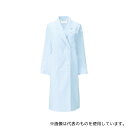 KAZEN 125-71 4L レディス診察衣W型 長袖 サックス 4L(4)