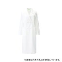 KAZEN 265-90 LL レディス診察衣W型 長袖 白 LL