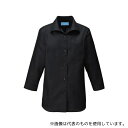 KAZEN 627-05 S レディスシャツ七分袖 黒 S