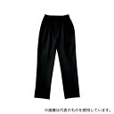 KAZEN APK720-5 L レディスツータックパンツ 黒 L