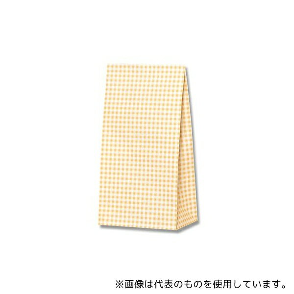 HEIKO 2698101 HEIKO 紙袋 角底袋 ファンシーバッグ K6 晒ギンガム2 Y 50枚