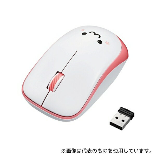 エレコム M-IR07DRSPN 無線IR LEDマウス(3ボタン) ピンク サイレント搭載