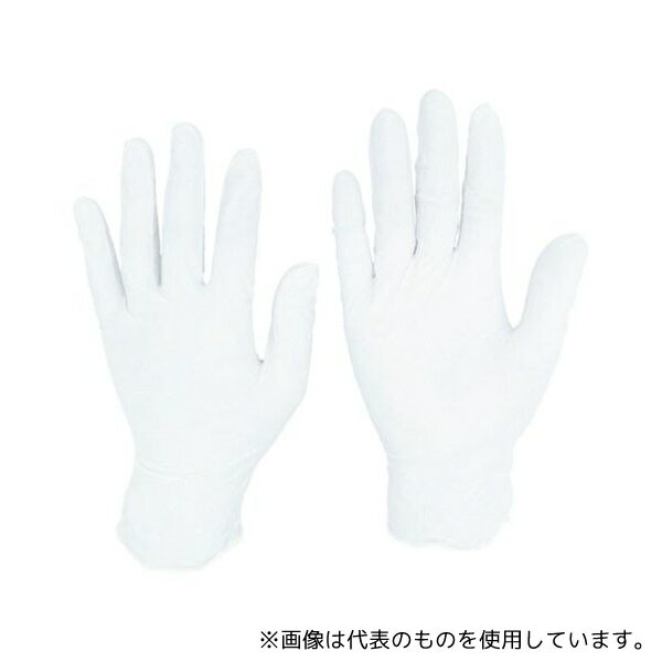 帝人 NBR-PF8WS ソフトニトリル手袋 ホワイト S (100枚入)