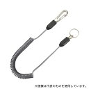 トップ工業 SFC-212SBK スリム四角コイルセーフティコードHisqare ブラック 最大長さ1250/自然長330mm(3)