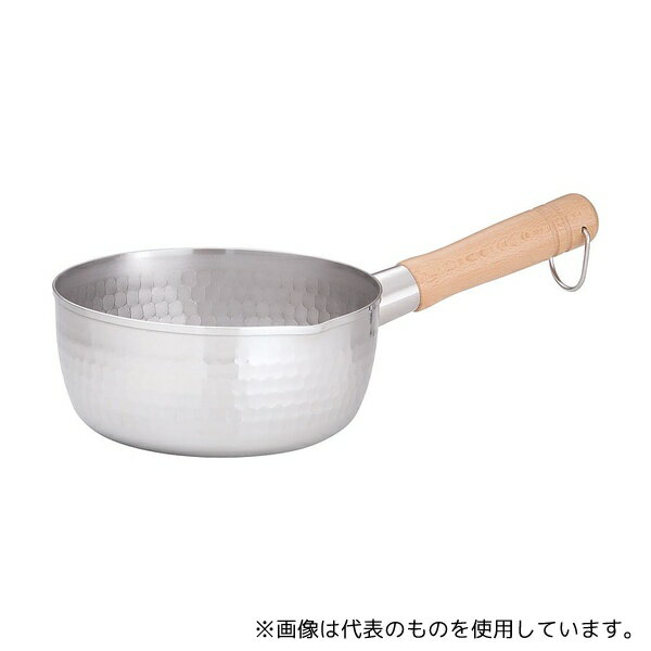 TKG SA21-0打出雪平鍋(両口) 18cm