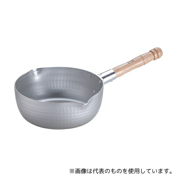 ホクア(北陸アルミニウム) アルミ打出雪平鍋 21cm (目盛付)