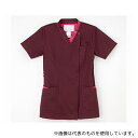 ナガイレーベン RF5122 女子スクラブ ボルドー+ピンク M