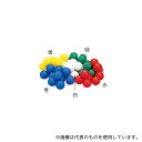エバニュー EKA483-500 カラー玉セットPU 10個入 緑(4)