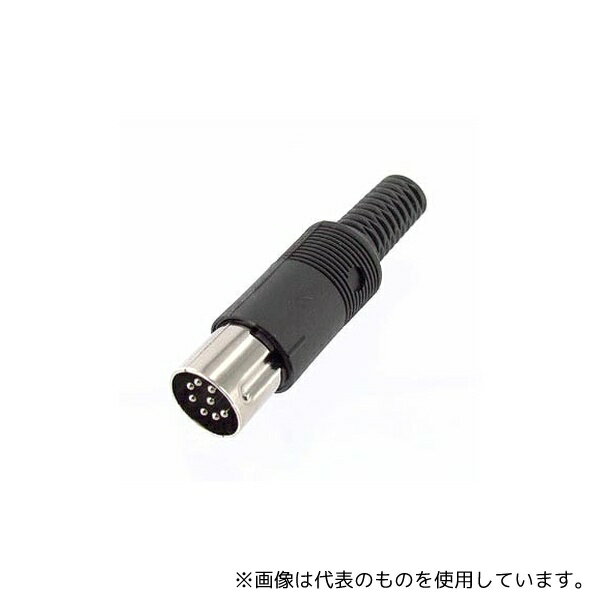 マル信無線電機 MP018/8 DINプラグ8Pケーブル挿入穴Φ8