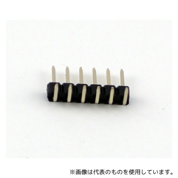 GB GB-SPH-256PL ライトアングルピンヘッダ (6ピン×1列) 2.54mmピッチ
